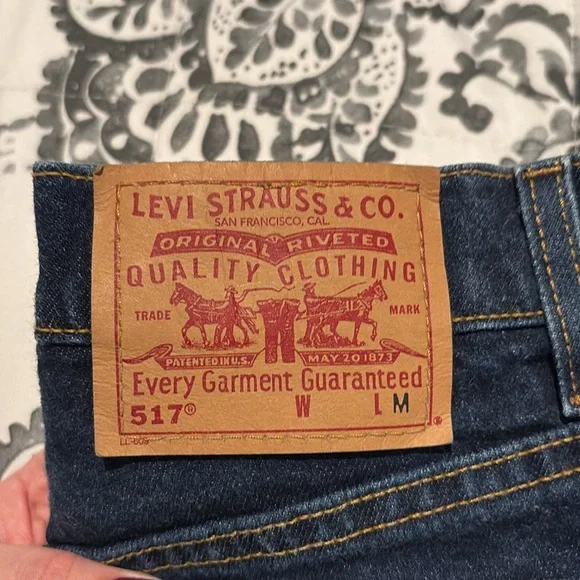LEVI’S 517 Slim Fit Boot Cut 7 JR. M - Picture 6 of 6